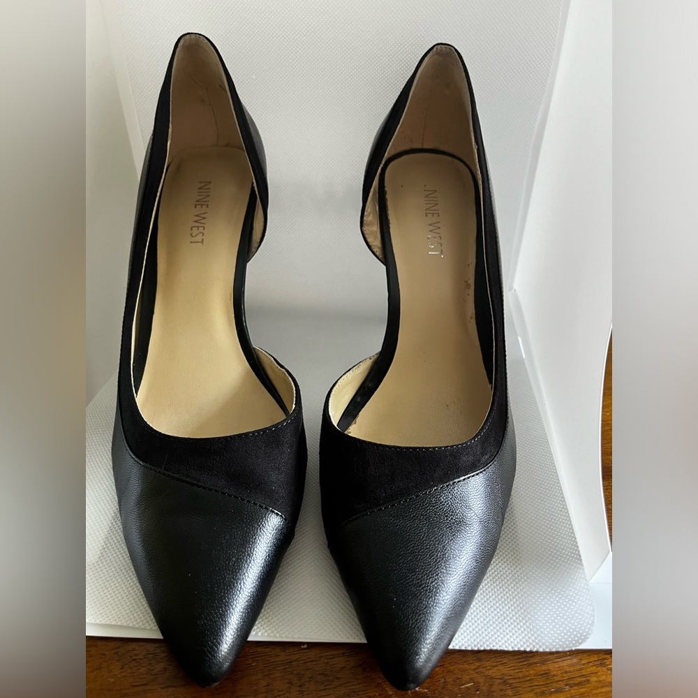 Nine West black stiletto heels women’s size 8.5